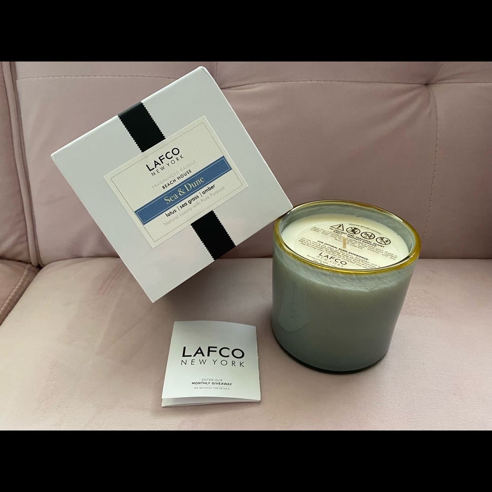 LAFCO New York Fragranced Candle. Beach House - Sea & Dune.